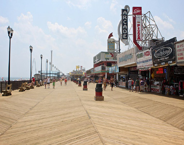 Seaside Heights NJ, Jersey Shore beach, boardwalk and visitors guide ...